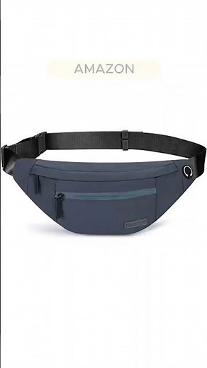 MAXTOP Large Personalized Fanny Pack – Stylish Crossbody Waist Bag for Travel & Sports #HandsFreeBag