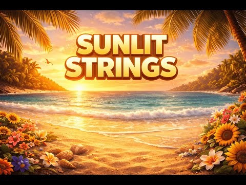 Sunlit Strings | Relaxing Summer Instrumental Music | Chill & Warm Vibes
