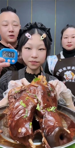 Giant Braised Pork Knuckle Mukbang | Soft Pig Trotters | Vith Mukbang