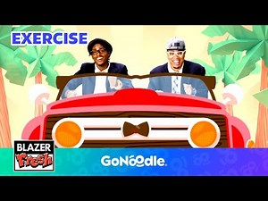 Xavier and Rasheem Go to the Beach | Activities for Kids | GoNoodle
