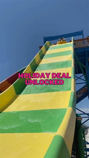 This holiday deal is TOO GOOD to miss! 🔥 Grab a 2026 Season Pass for as low as $79.99, plus: 🕹️ FREE $10 Arcade Card AND get a🎟️ FREE Bring-A-Friend Ticket when you use promo code HS25S at checkout. 🎁 https://daytonalagoon.com/holiday-sale-social | Daytona Lagoon