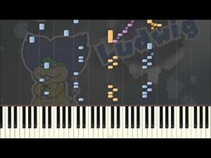 Battle with Ludwig (Paper Mario: Color Splash) - Synthesia Piano [Arrangement by Loeder]