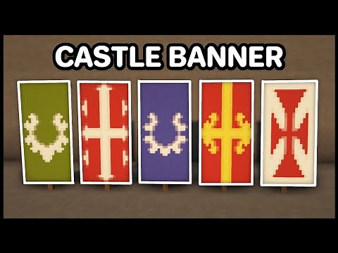 Minecraft: 5 Banner Designs For Village & Castle
