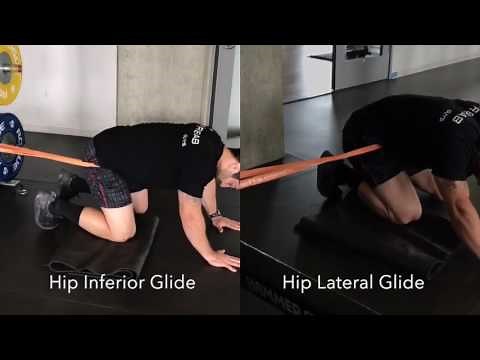 Improve Hip Mobility- Quadruped inferior and lateral glide