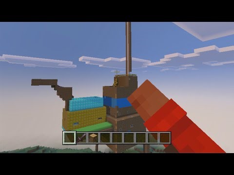 Minecraft Creative Mode Treehouse Tour (: