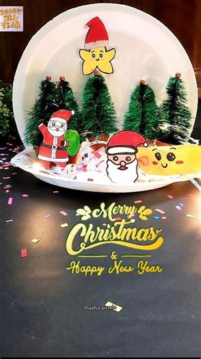 Diy Christmas decoration craft video for kids🎅🎄💕#shorts #youtubeshorts #diy #craft #kids #fun #viral