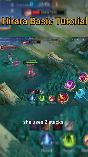MLBB Hirara Basic Tutorial #mobilelegends #mlbb #mobilelegendsbangbang