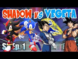 Sonic Shadow Goku and Vegeta Reacts To Shadow Vs Vegeta - Cartoon Beatbox Battles