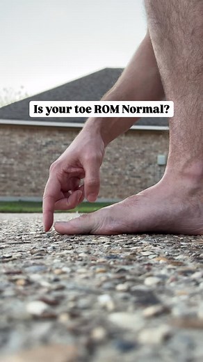 6K views · 257 reactions | Do you have normal toe Range of Motion? New series on toe range of motion coming soon! | Back at It Physical Therapy | Facebook