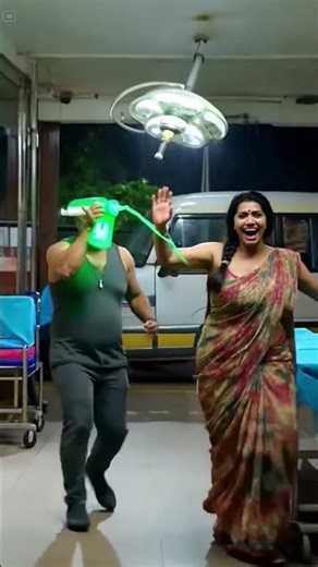 Injection Dene Ke Chakkar Mein Doctor Hi Gir Pada 😱😂 | Funny AI Short | #ViralShorts #viral #doctor