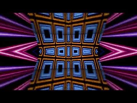 Neon LED Concert-Live Laser Light Animations - Abstract animated multicolored loop backgrounds 4K