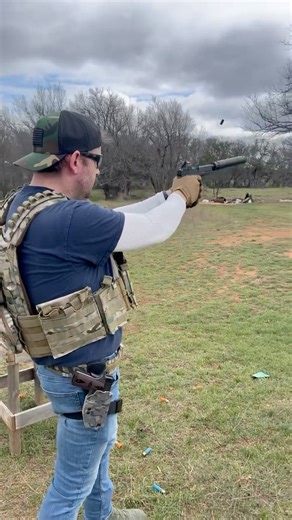 9mm Glock 17 | Rugged Obsidian 45 Silencer #shorts #airsoft