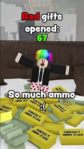 Opening Gold vs Red gifts 🎁 #99nightintheforest #roblox
