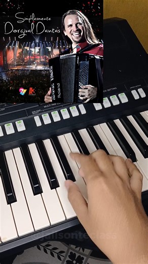 CORAÇÃO - DORGIVAL DANTAS | SOLO+CIFRAS/ACORDES #musica #forrozão #teclado