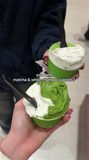 Delicious Matcha & White Champaca Gelato Review