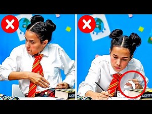 BACK TO SCHOOL || 35 GENIUS SCHOOL TIPS TO MAKE STUDYING MORE FUN