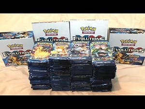 Opening 4 POKEMON EVOLUTIONS Booster Boxes! - MY BIGGEST POKEMON CARD OPENING EVER!