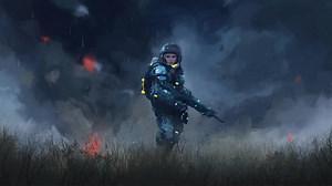 Sci-fi Soldier Live Wallpaper