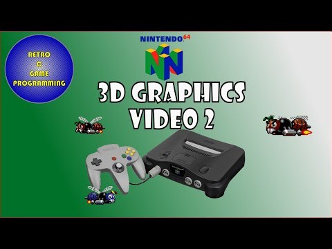 N64 Programming in C - Episode 6 - 3D Tutorial 2