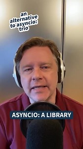 12K views · 105 reactions | trio: An alternative to AsyncIO - Listen to the full episode at https://realpython.com/podcasts/rpp/263 or on your preferred podcast client. - Happy Pythoning! | Real Python | Facebook