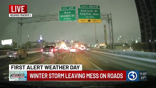 See how the roads are looking in the Hartford area right now! | WFSB - Channel 3 Eyewitness News