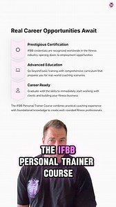 🎓 Want to become a world-class personal trainer—without breaking the bank? The IFBB Personal Trainer Course offers: ✅ International certification under €1000 ✅ Career opportunities advanced education pathway ✅ Flexible online learning with a mobile app ✅ Modern, science-based coaching methods And yes—it’s 100% online and starts July 11th at IFBB Nordic Academy. Who better to train you than IFBB? 📲 Tap the link and register: https://education.ifbbacademynordic.fi/ifbb-nordic-academy-personal-tr