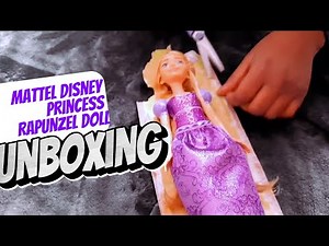 Mattel Disney Princess Rapunzel Doll Unboxing