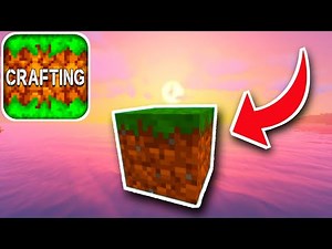 Crafting and Building - ONE BLOCK - SKYBLOCK - Survival Gameplay Part 1