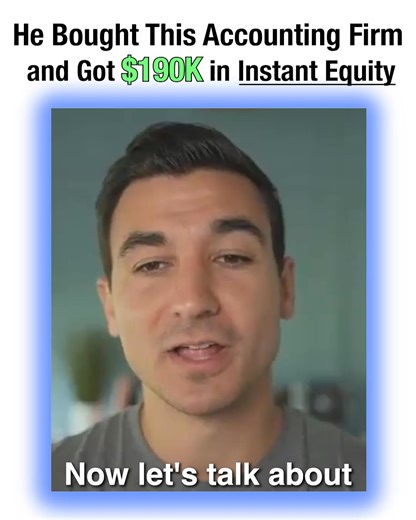 He bought an accounting firm listed at $600,000. Negotiated it down to $560,000. The bank appraised it at $750,000. That's $190,000 in instant equity the day he closed. He didn't need accounting experience. He didn't need a massive down payment. He just needed the right system. The same system I used to build a portfolio of 8 businesses generating $900,000 per year with little to no money down. And the same system 350 of my students have used to acquire $115 million worth of businesses - even as