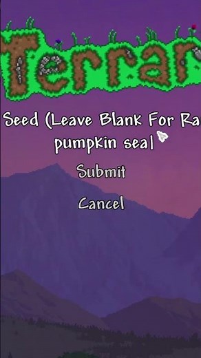 Terraria: How to Get a Pumpkin Season World