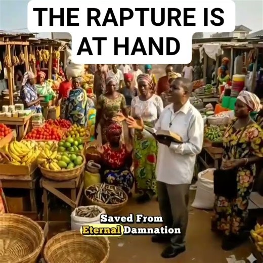 Rapture warning message