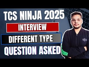 TCS Ninja Interview Experience 2025 | TCS Asked Resume Based Questions in TCS Ninja Interview