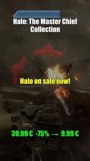 Halo on sale now! — Halo: The Master Chief Collection -75% on Steam! #Shorts