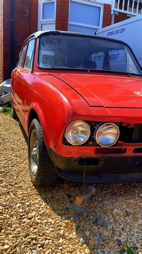 A true British classic — reborn 🇬🇧 From bare panels to a flawless finish, our Triumph Dolomite Sprint restoration is complete 👏 #TriumphDolomiteSprint #BritishClassic #ClassicCarRespray #DipMonkeyGarage #RestorationJourney | The Dip Monkey Garage