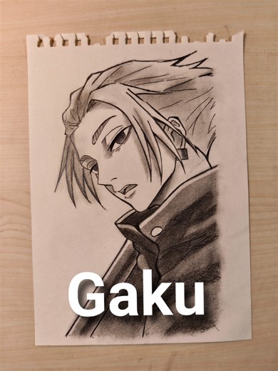 Drawing Gaku: Step-by-Step Anime Sketch Tutorial