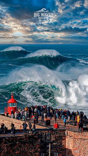 327K views · 6.4K reactions | When nature unleashes its full power, Nazaré becomes the wildest stage on Earth.  #waves #nazareportugal #powerofnature #bigwavesnazare #nazare #bigwaves | Big Waves Nazaré | Facebook