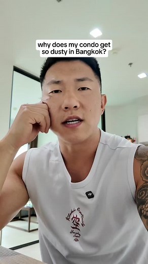 Dust builds up so quick in Bangkok.. #Bangkok #thailandapps | Jerry Yuan