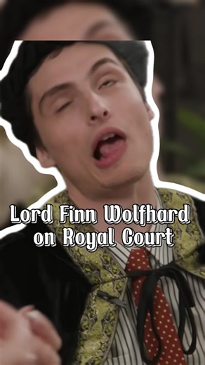 Lord Finn wolfhard on royal court #finnwolfhard #interview #strangerthings