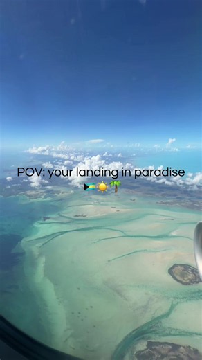 BRB… living my best island life 🌴☀️🇧🇸✈️ #islandview #nassaubahamas #skyviews #summervacation