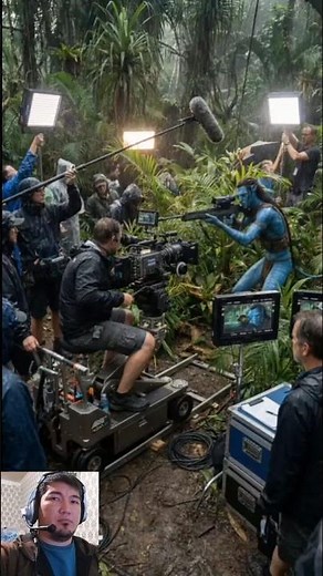 Avatar backstage revealed! 🌌🎬