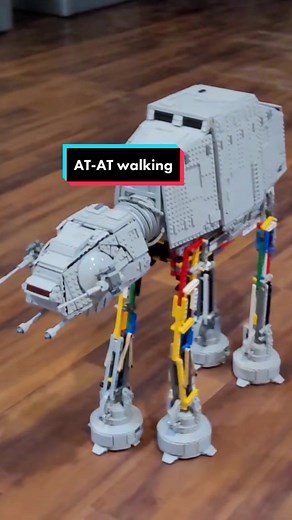 Mini Lego AT-AT Walking | Lego Star Wars MOC