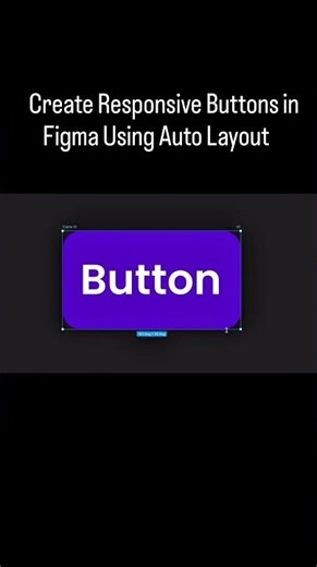 Create Responsive Buttons in Figma Using Auto Layout