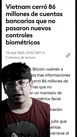 Some Countries Are Freezing Bank Accounts for Refusing Biometric Data #conspiracies #USNews #Biometrics #data #IA | Aliens y Conspiración