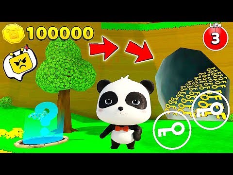 Panda Key Cave!!? Super Bear Adventure Gameplay Walkthrough