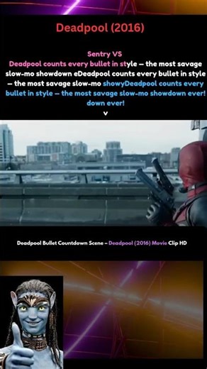 Deadpool - Bullet Countdown Scene (2016) #Deadpool #MovieClip