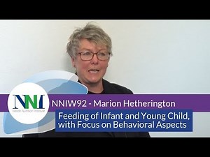 NNIW92 Expert Interview - Feeding of Infant and Young Child, with Focus on Behavioral Aspects