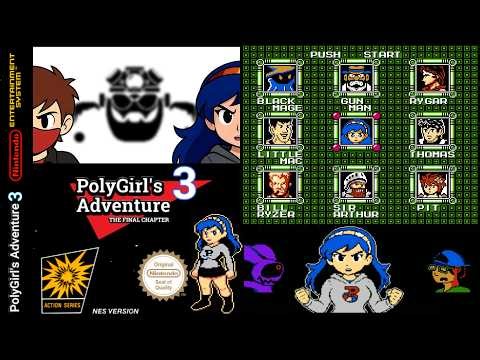 PolyGirl's Adventure 3: The Final Chapter - Mega Man 3 Romhack [NES]