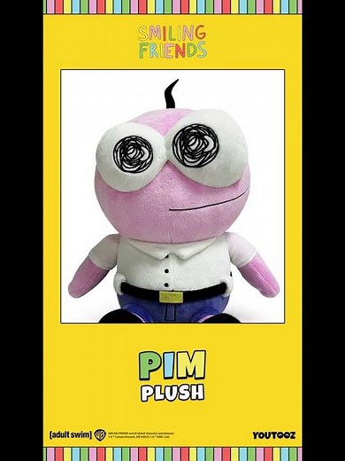 The Official Smiling Friends Plushies Are Here 🙂