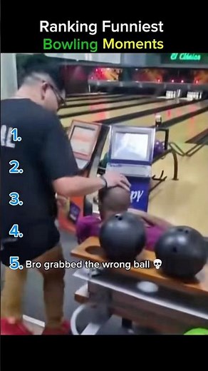 Ranking FUNNIEST Bowling Moments Ever 🎳😂 #shorts