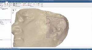 SpaceClaim Skin Surface Tool for Reverse Engineering